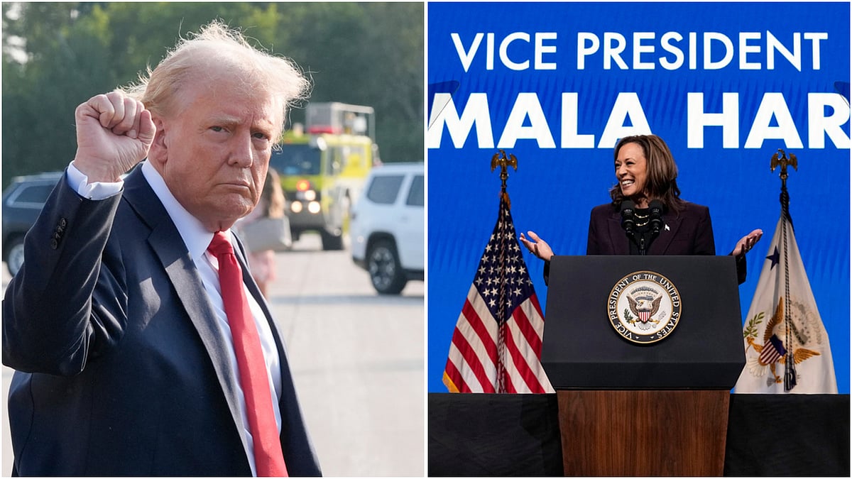 | Photo: AP : US Presidential Debate 2.0: Donald Trump Will 'Probably' Debate Kamala Harris On Sept 10